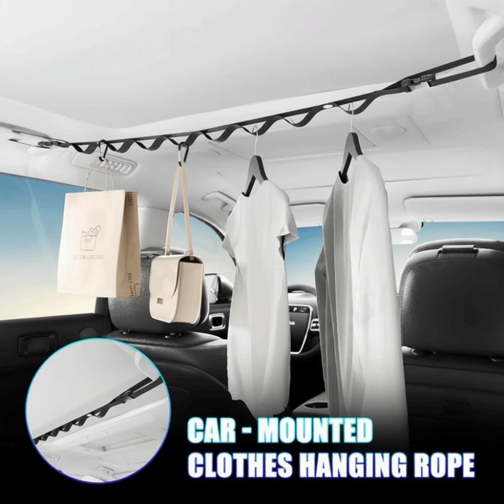 Portable Portable Drying Line Retractable Design RV Clothesline Hanger Outdoor Enthusiasts