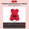 16*24cm Artificial Teddy Rose Multicolors Romantic Valentines Day Gift Girlfriend Women Anniversary Bear Flower Bear