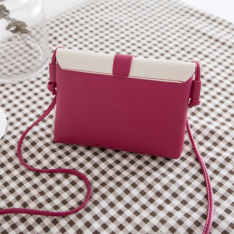 A Women's Shoulder Color Scheme Mobile Phone Bag Summer New Bag Cover Pendant Deer Crossbody Mobile Phone Bag