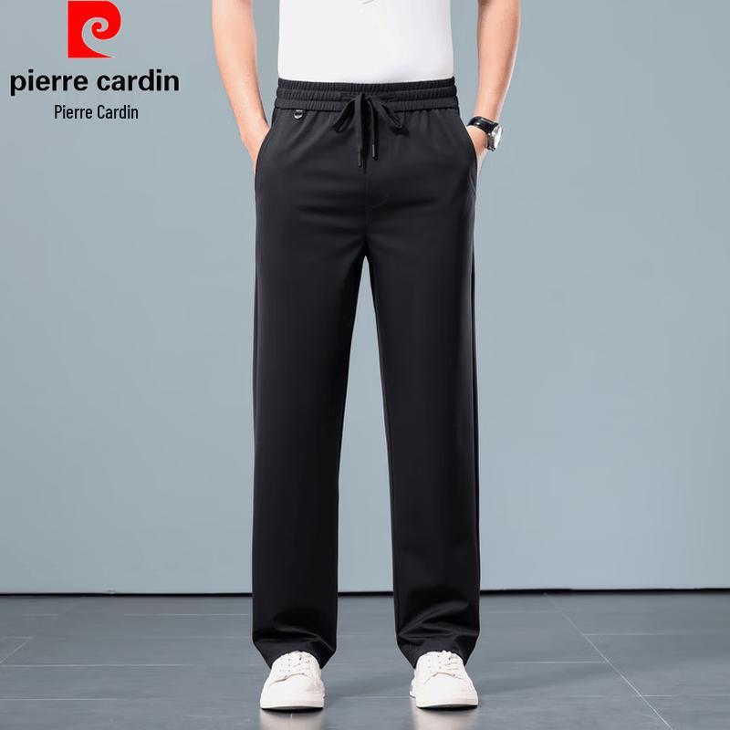 Pierre Cardin Men's Summer Mulberry Silk Blend Casual Pants