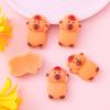 10Pcs Cute Labubu Squishy Mochi Animal Stress Relief Toys Soft Tpr Capybara Squeeze Pinch Funny Toys Kawaii Abreact Toys