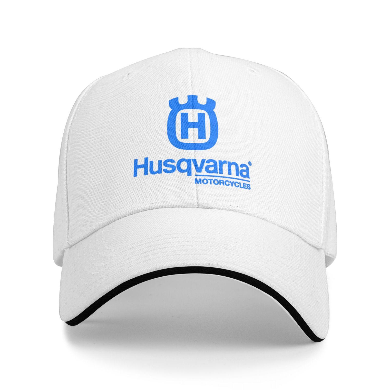 

Бейсболка Husqvarna з принтом, унісекс, регульована, сендвіч-капелюх, вінтажна, для вулиці, літня, подорожей, захист від сонця, снепбек, бейсболка