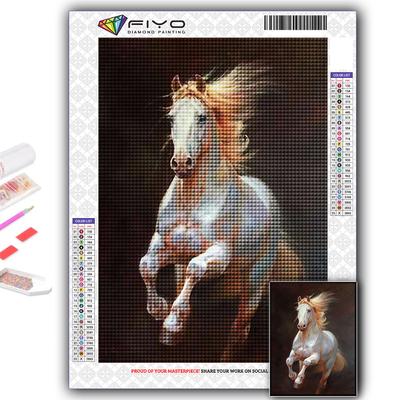 Pittura diamante 5D fai da te animale cavallo punto croce diamante arte ricamo mosaico home deco