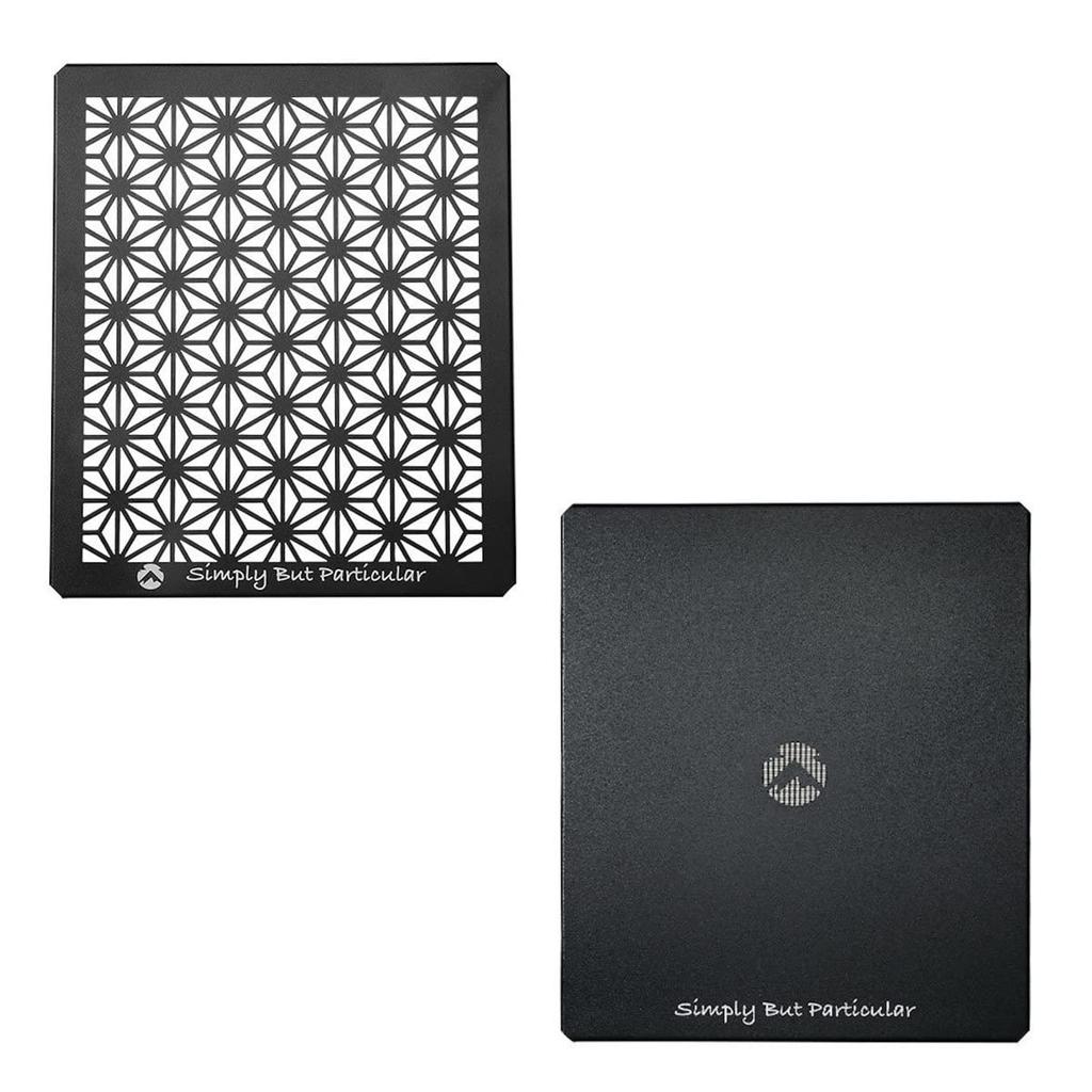 CAMPING MOON Field Rack Connecting Top Plates, Half Aluminum Top Plates, Set of 2, Black Gear, T-2309C+T-2309BK