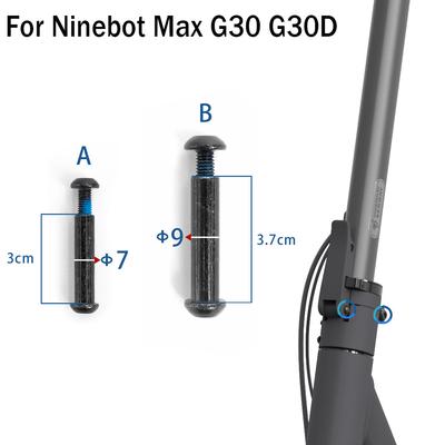 Stainless Steel Folding Lock Screw Assembly for Segway Ninebot MAX G30 G30D Electric Scooter Fold Base Fixed Bolt Screw Parts