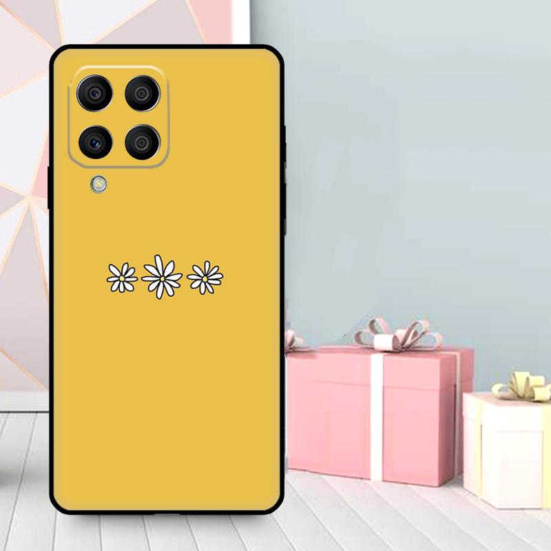 

Цветочный чехол с ромашками и подсолнухами для Samsung Galaxy M56 M52 M32 M53 M16 M11 M21 M31 M35 M12 M13 M14 M15 M36 M55 M34 M54 Samsung M34 5G