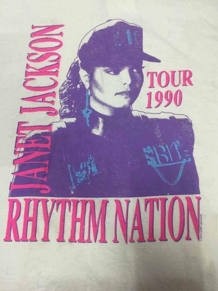 Rhythm Nation Janet Jackson 1990 Shirt White Unisex UU230