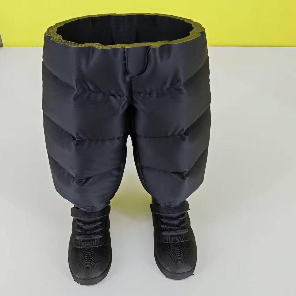 3D Printed Down Jacket Pen Holder: Creative Abstract Desktop Ornament for Student Stationery and Classroom Gifts