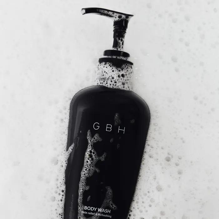 Relief Body Wash & Body Scrub Towel Gift Set