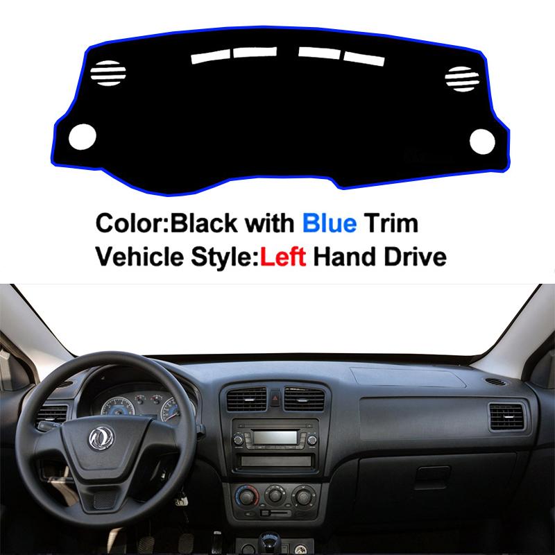 Car Dashboard Cover DashMat Carpet Cape For Dongfeng DFSK Fengon Glory 330 350 360 370 2014-2017 Sun-Shade Automobile Anti-UV