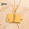 Symbolic Book Jewelry Daughter Necklace My Incredible Girl Pendant Stainless