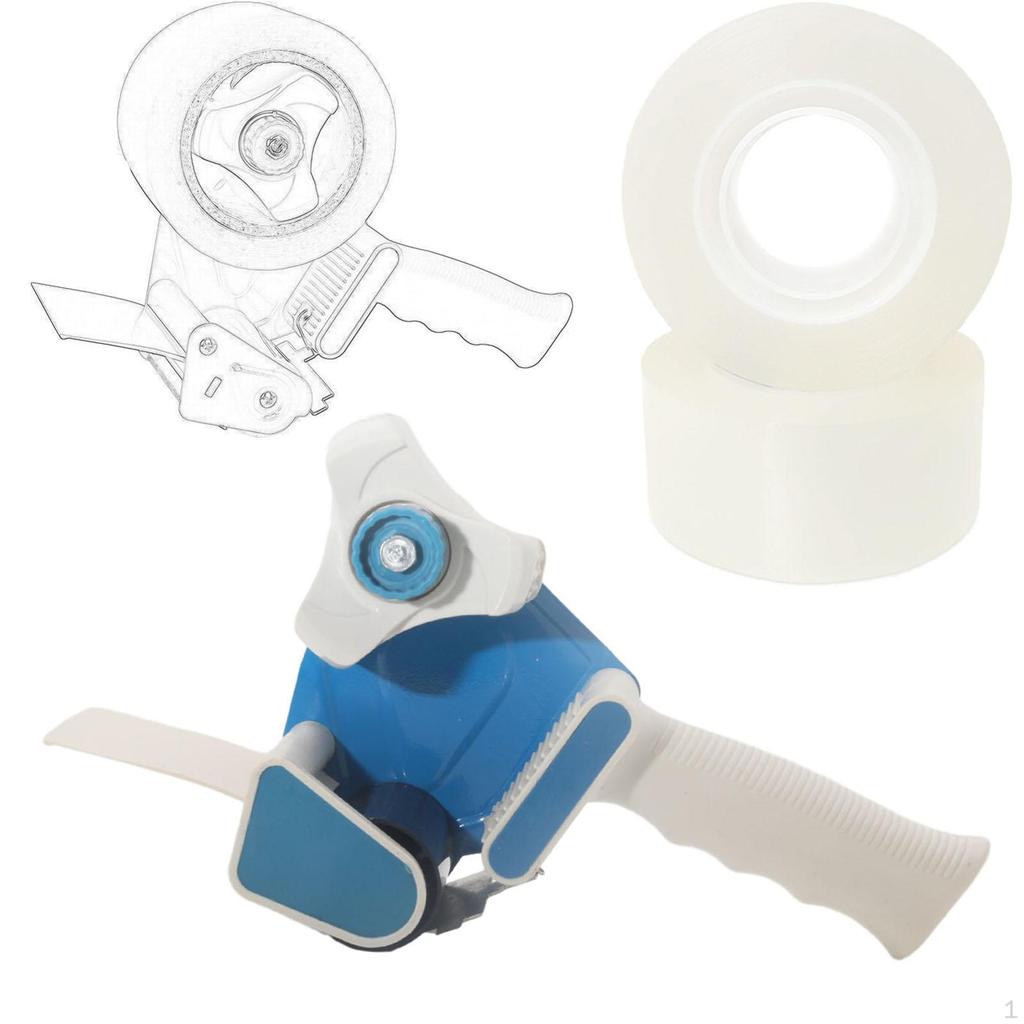 Box Sealing Tool with Tape Dispenser for Moving