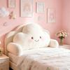 Soft Upholstered Bedside Backrest Cushion for Girls' Bedrooms - Washable and Stylish Tatami Bed Cushion.