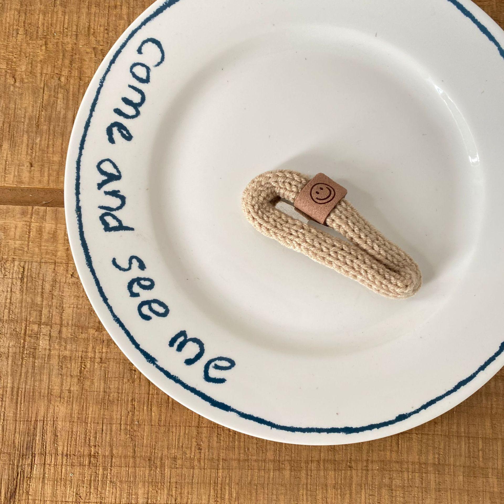 

Brown Retro Plaid Heart Rhinestone Baby Hair Clips