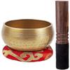 Handcrafted Singing Bowl Set Brass Bowl Home Relaxation And Stress Relief Ornaments For Meditation Yoga Cultural Collection