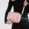 2025 new hot-selling personalized polka dot rivet camera bag niche design simple trend high-end textured messenger bag