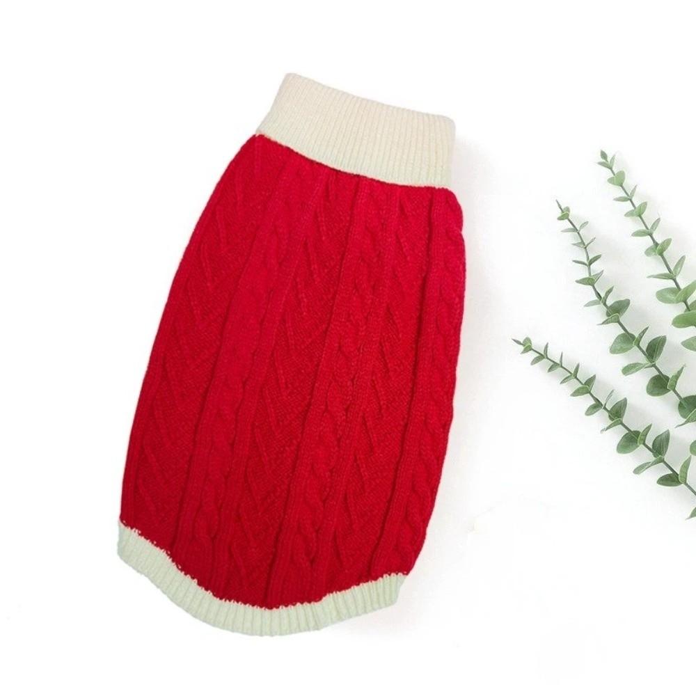 Dog Costumes Warm Turtleneck Dog Sweaters Soft Cozy Dog Pullover Jumper High Stretch Wear-resistant Puppy Jacket Medium Dogs