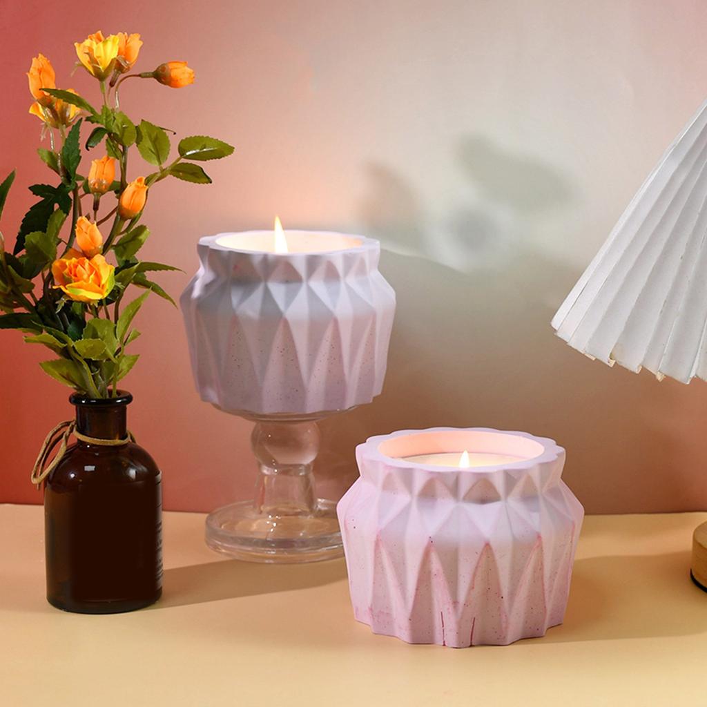 Flexible And Durable Silicone Mold For Crafting Vases Pen Holders Storage Containers And Fragrant Candle Holders