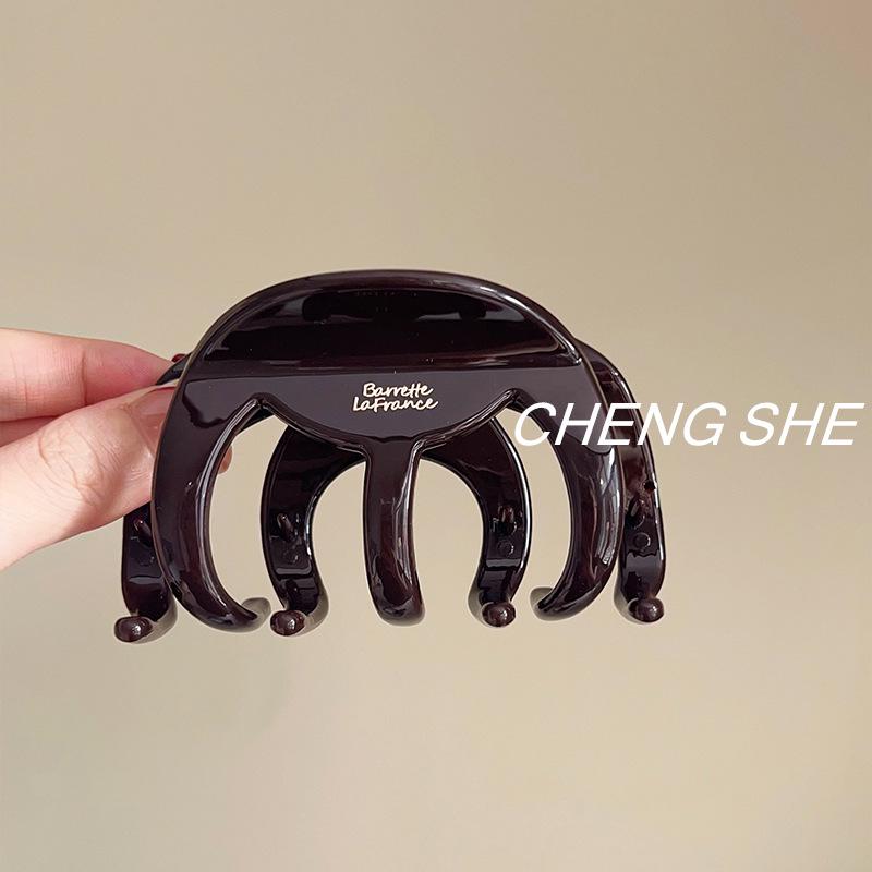 Vintage High-Grade Large Claw Hair Clip - Stylish Shark Clip Accessory