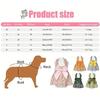 1PC  Dog Cat Dress Spring/Summer Strap Dress Daisy Princess Style Teddy Pomeranian Puppy Small Dog