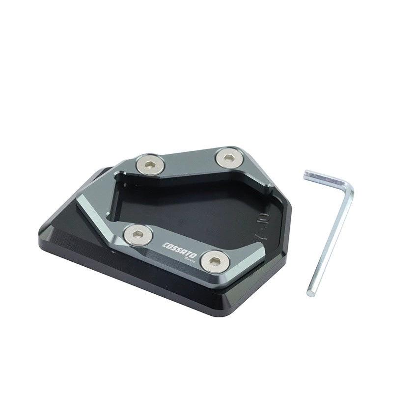 Non-Slip Side Stand Pad for Qianjiang QJ Motor Sai 350/400 - Direct Fit