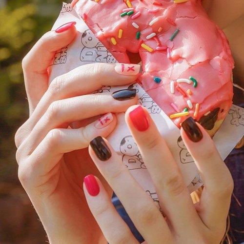 

MUZMAK Reusable Nail Tips Hot Painting Regular Square