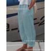 Retro Versatile Cotton Linen Casual Pants, High Waist Slimming Plus Size Loose Trousers, Breathable Ladies Daily Bottoms