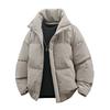 Outdoor Fashion Multi-functional Padded Jacket Men High-quality Zipper Cotton Lined Puffer Jackets Korean Men's High Neck Parkas