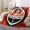 FC Shakhtar Donetsk  Print Flannel Blanket, High quality Comfortable for All Seasons, Home Decor, Warmth and Comfort