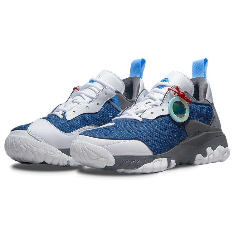 CLOT X Air Jordan Jordan Delta 2 Flint Unisex Sneakers Blue White French-Blue DO2155-100