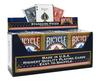 BICYCLE Rider Back STANDARD Hrací karty 12 Pack (6 Modrá/6 Červená))
