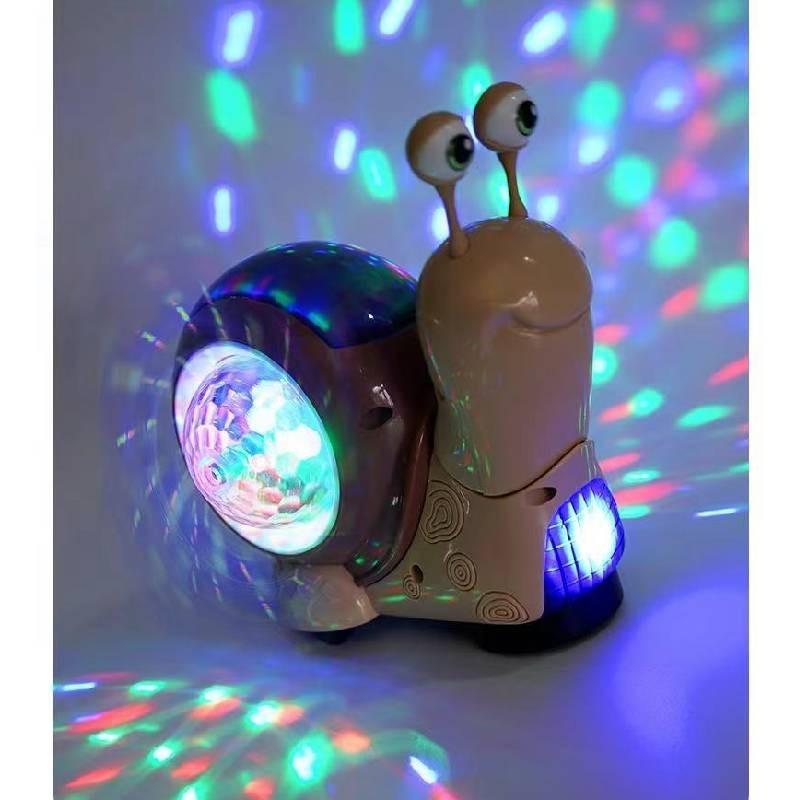 Fascinating Multi-directional Snail Toy With Lights Sound And Projection For Kids