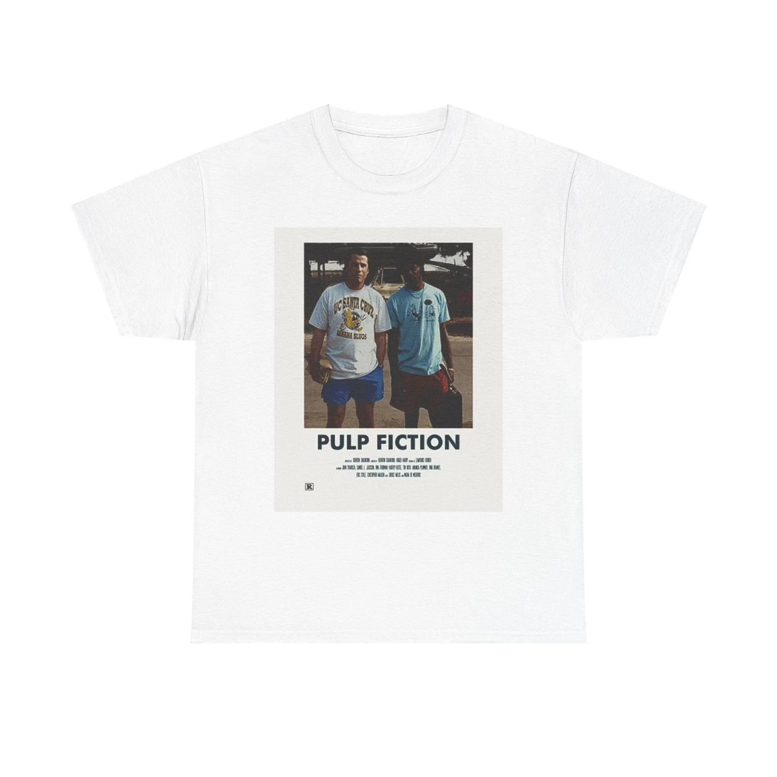 Men s and Women s T-shirts Pulp Fiction Graphic XXL