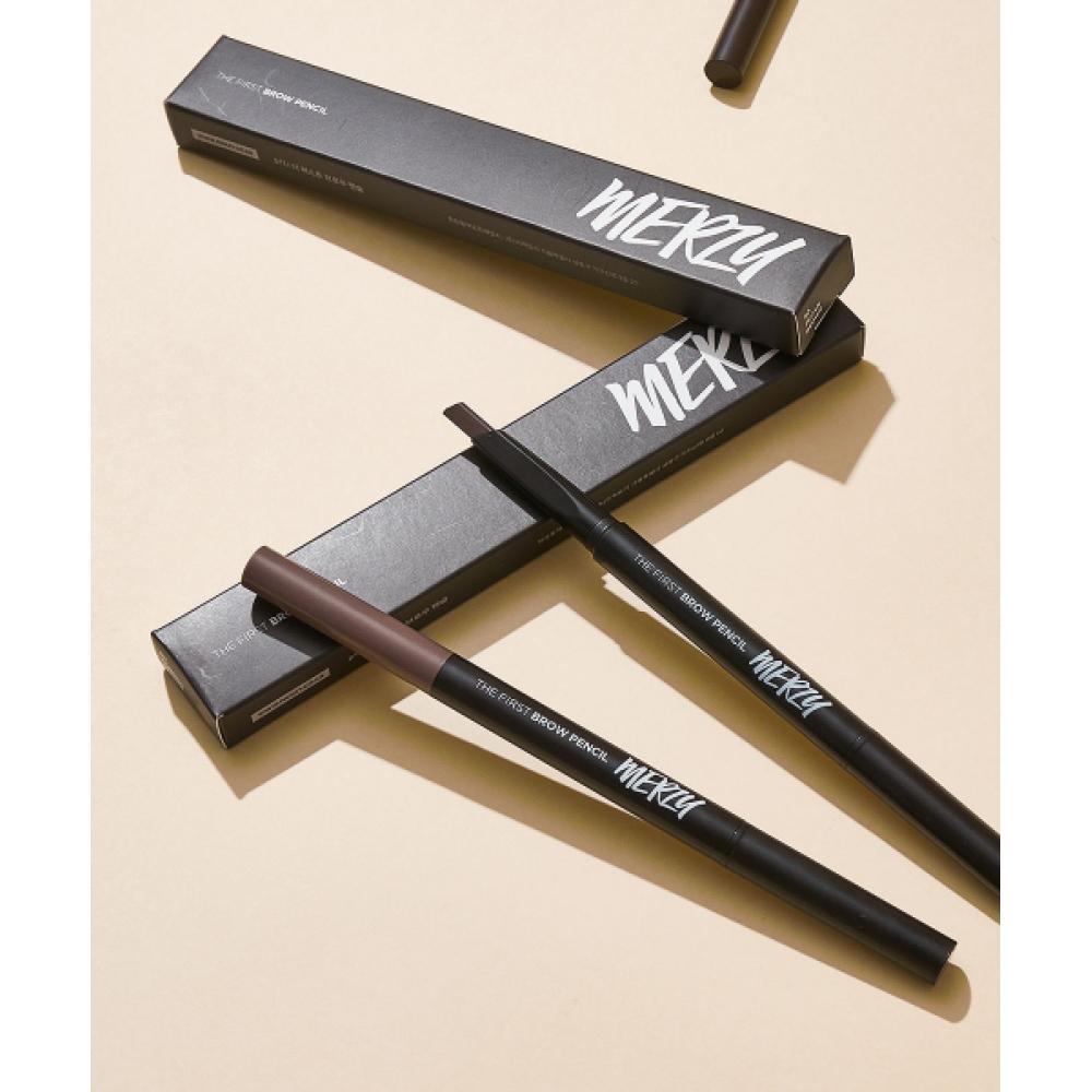 Merzy The First Brow Pencil 4 Type Select 1 B4. Cashew nut brown