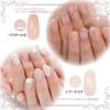 Nail Recipe Color Gel Nail Polish Set Sheer 10 (UV/LED Compatible, Soak-off Type, Self-nail Application, Jelly, Colors)