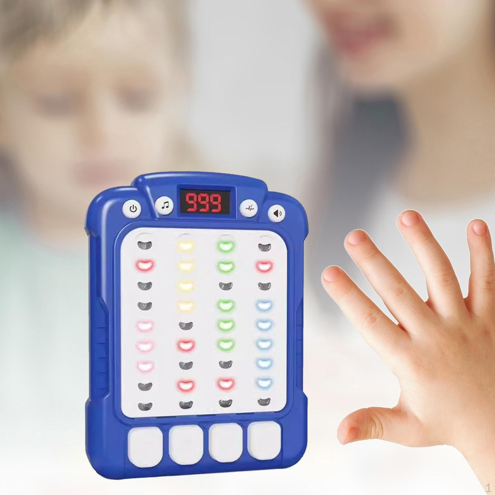 

Ритм Пальцевий Жим Машина Дрібна моторика Раннє навчання Іграшка Танці Гра Діти Головоломка синій