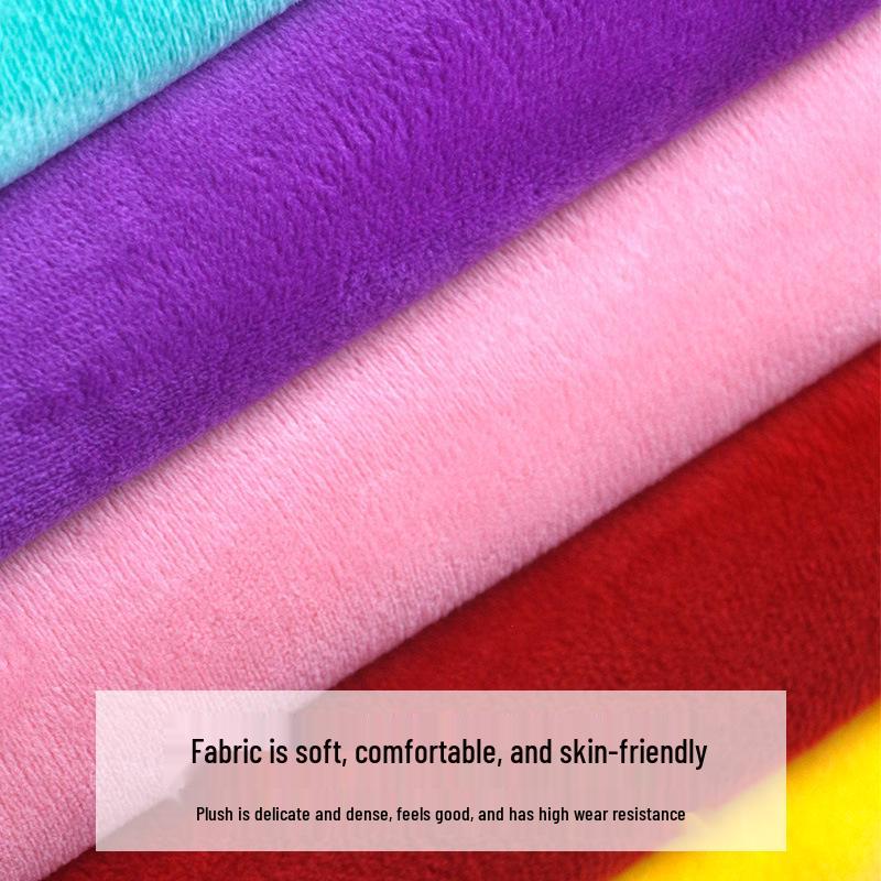 Crystal Soft 1mm Short Plush Fabric for Dolls & Pillows