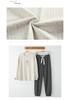 Women's Cartoon Cotton Pajama Set – Long Sleeve, Long Pants, Casual Wear for Spring & Autumn, Wearable Outdoors, Two-Piece.