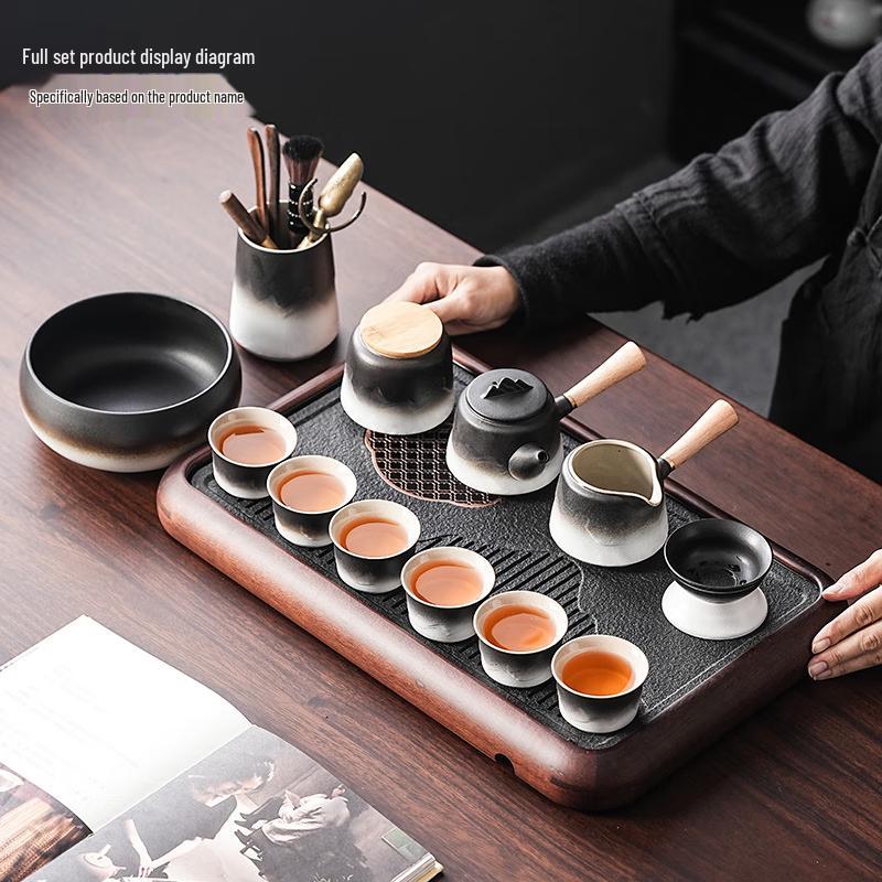 Cha Xun Shan Hai Gradient Ceramic Tea Set