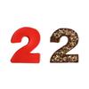 4-inch Cartoon Silicone Mold for Mousse, Chiffon Cakes & Desserts - Arabic Numbers
