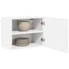 Wall Cabinet PORTO High Gloss White 50 X 31 X 40 Cm Engineered Wood