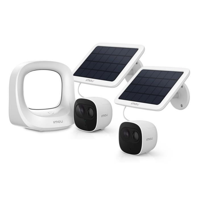 Accessoire pour caméra IP - IMOU - Solar panel Cell Pro - Panneau solaire - Installation sur toiture - 1 panneau