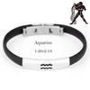 Timeless Constellation Stainless Steel Silicone Bracelets For Men And Women