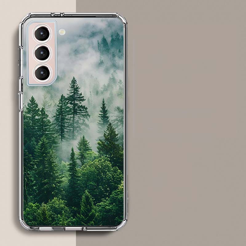 Mountain Forest Phone Case For Samsung A17 A56 A36 A26 A16 A55 A35 A25 A15 A05S Galaxy A71 A51 A41 A31 A21S A70 A50 A40 A30 A20S