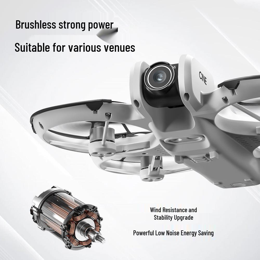 Drone V666 avec écran: 8K HD, Sans balais, Évitement d'obstacles, Photographie aérienne, Jouet télécommandé.