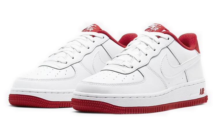 Nike Air Force 1 White University Red GS CD6915-101