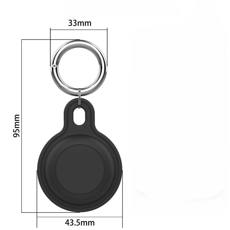 AirTag Silicone Waterproof Keychain Protective Case