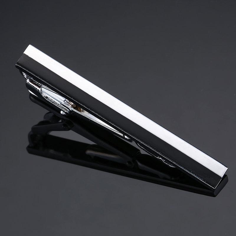 high-end Tie Clip Classic golden Clasp Pin for men's Accessories jewelry gifts