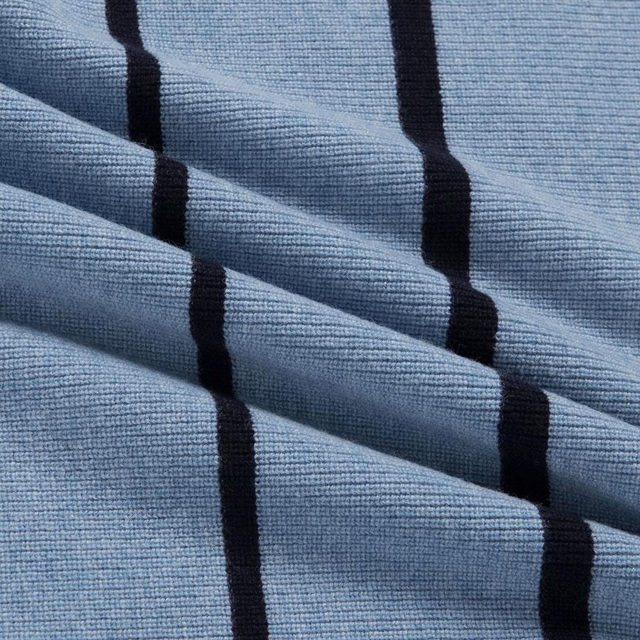 [Lacoste] Men's Rib Knit Rugby Sweater Polo Shirt AH405E-55NHBP