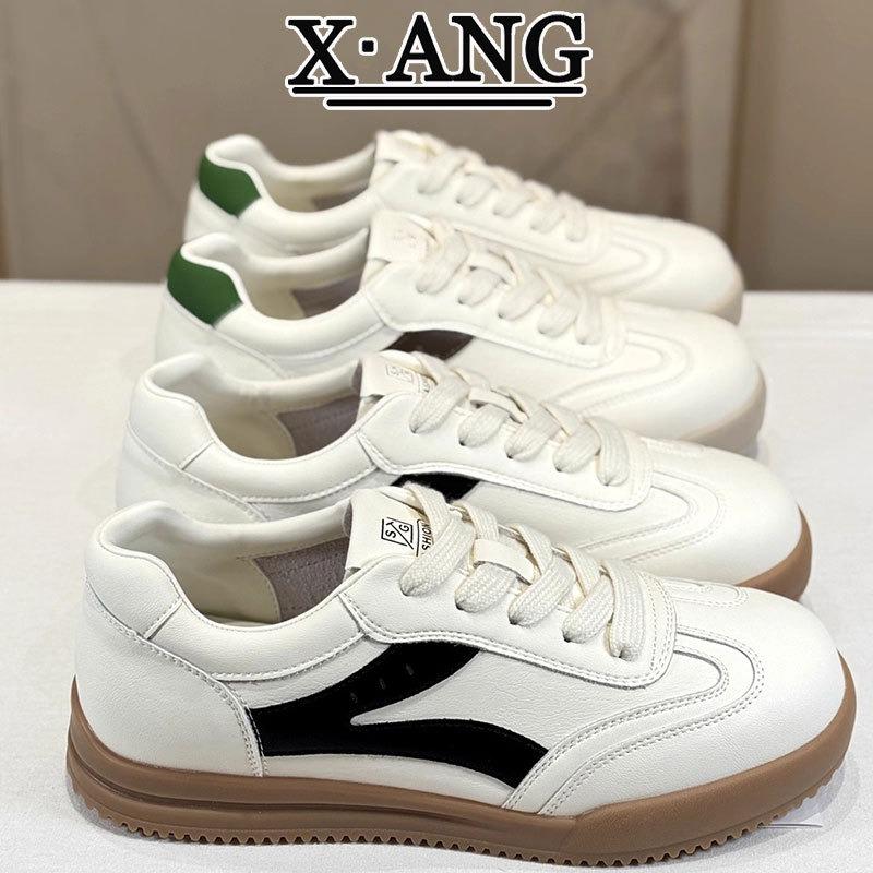 Leather soft sole is not tired, little white shoes women's shoes autumn new casual sports shoes board shoes